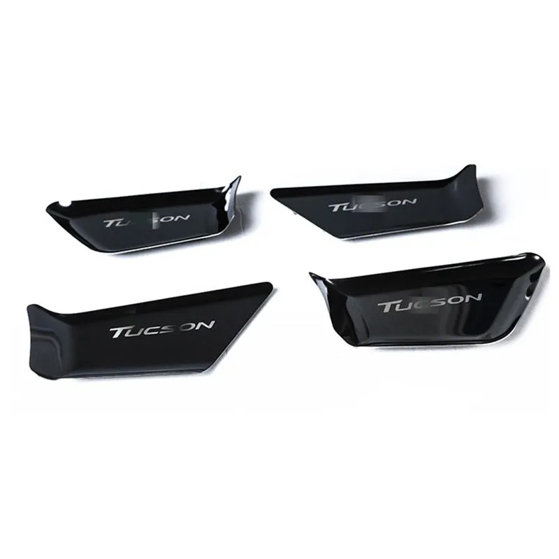 Автомобильный Стайлинг внутренняя накладка на дверную ручку из нержавеющей