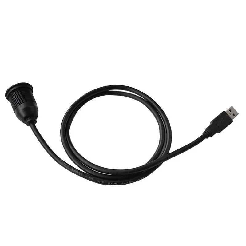 USB 3 0 Male to Female AUX Flush Mount Car Удлинительный кабель для автомобиля грузовика лодки