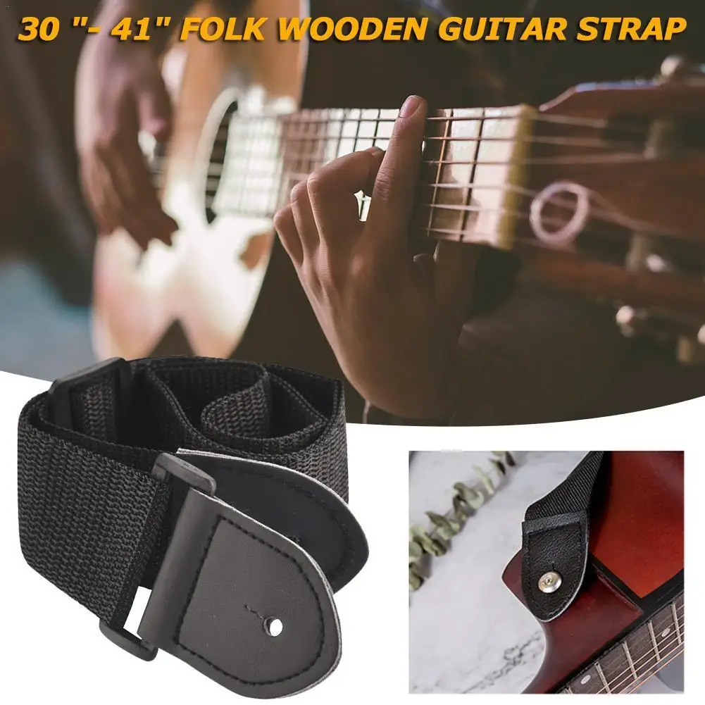 

Nylon Guitar Strap Acoustic Guitar Shoulder Strap Acoustic Guitar Universal Wear-resistant and Non-slip Strap Guitar Accessories