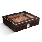 Женская коробка-гигрометр для сигар, подходит для 30 сигар