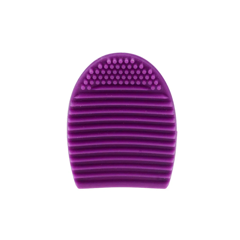 Dark Purple Горячая Очищающая Подушечка для мытья лица отшелушивающая щеточка для лица спа скраб для кожи моющее средство красота макияж Артефакт кисти скруббер - Цвет: Dark Purple