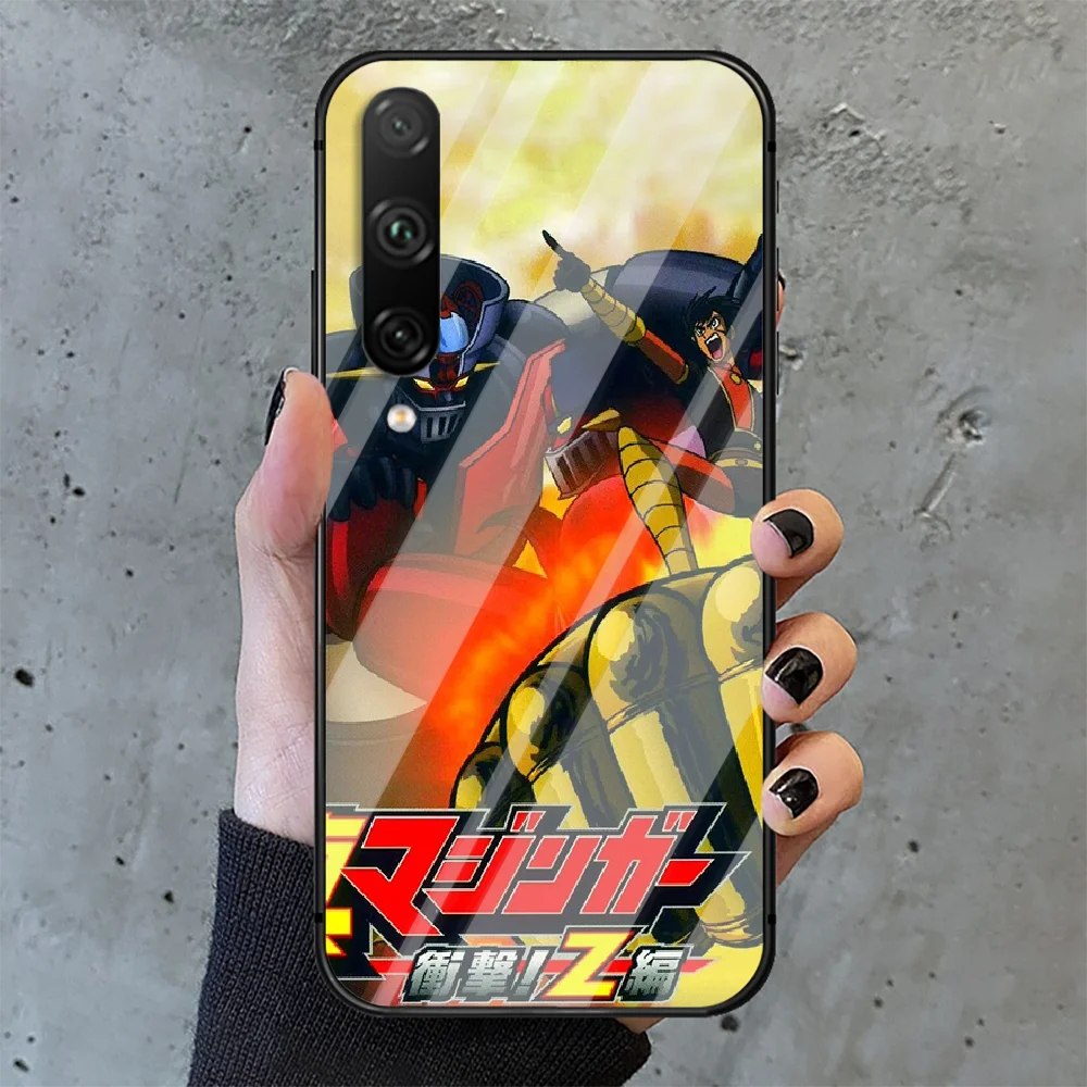

Mazinger Z Phone Tempered Glass Case Cover For huawei honor 7 8 9 10 20 A X S lite i pro Silicone Cover