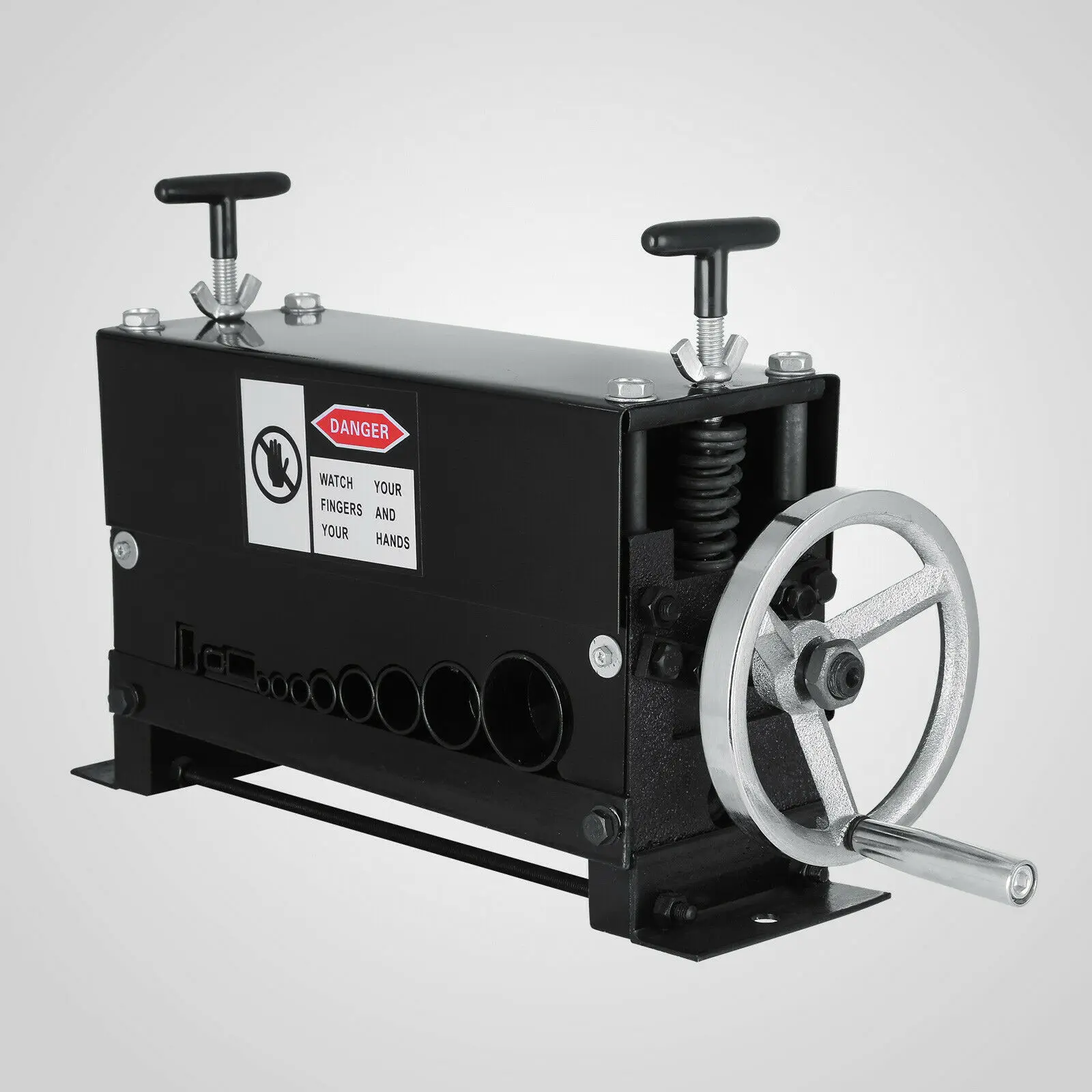 

Wire Stripping Machine 1.5mm-38mm Diameter with 10 Channels Wire Stripper Machine Manual Hand Cranked for Cutting and Stripping