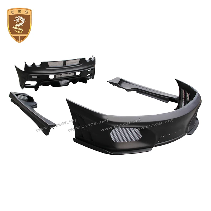 Передний Задний бампер боковая юбка из стеклопластика комплект кузова для