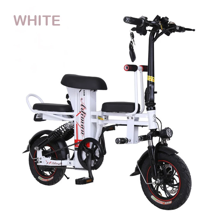 12 дюймовый электрический велосипед алюминиевый складной 350 Вт мощный Mottor 48 в 25 А