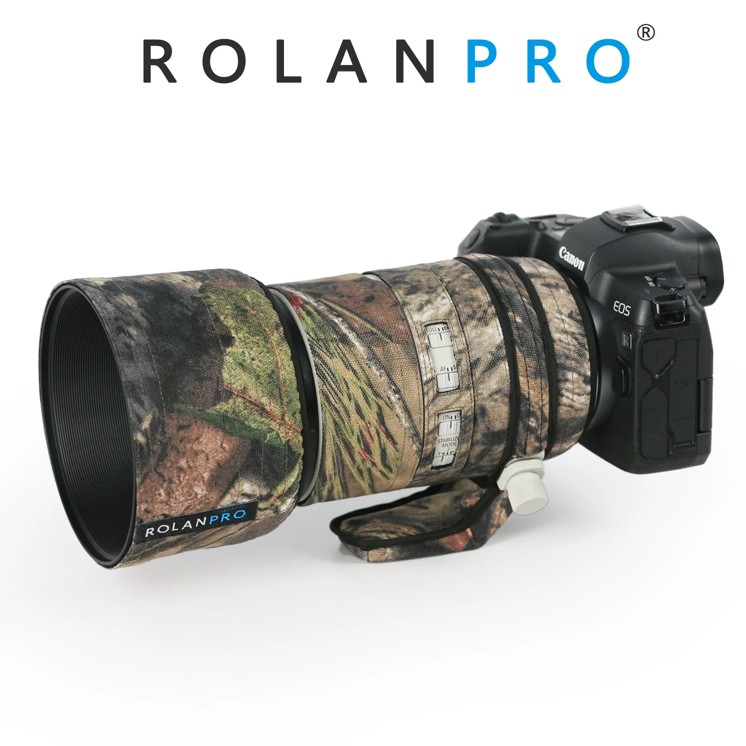 ROLANPRO Водонепроницаемый защитный слой для Canon RF 70 200 мм F2.8 L IS USM камуфляжное
