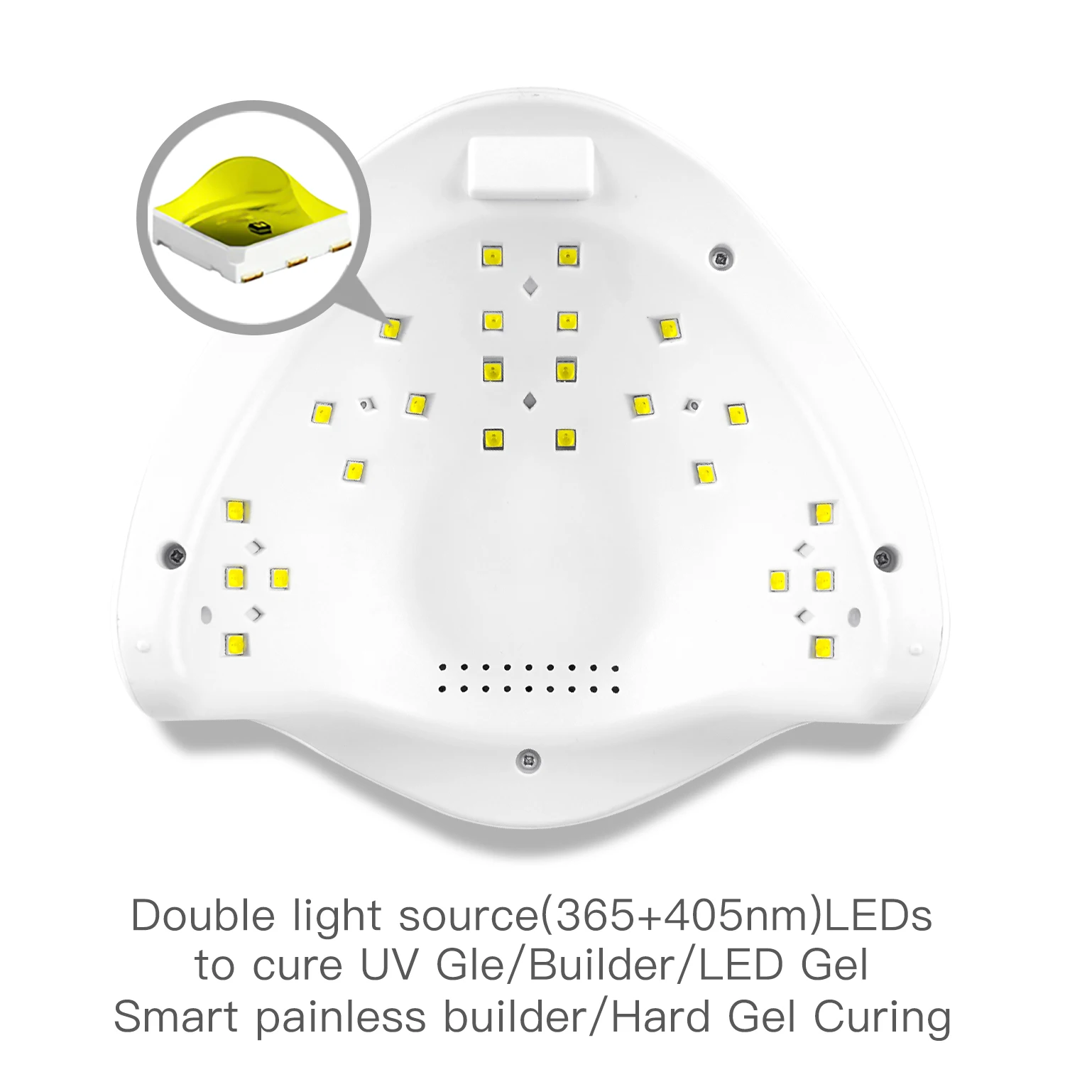 UVLED лампа для ногтей с 36 светодиодами для маникюра гель Сушилка для ногтей сушильная лампа для полировки ногтей 30 s/60 s/90 s автоматический датчик маникюрные инструменты