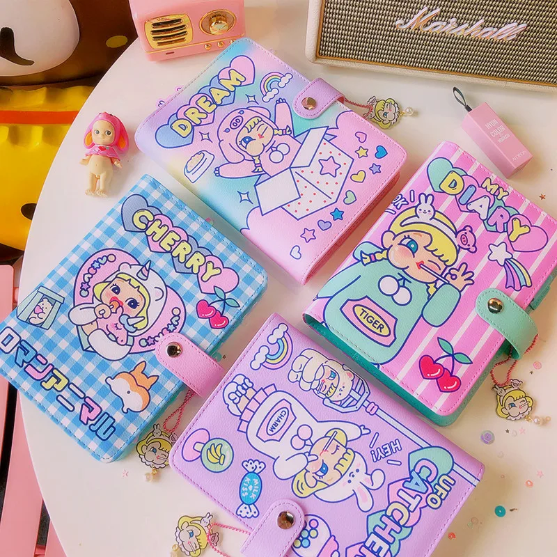 Мультяшный блокнот планировщик органайзер папка для книг журнал Filofax зарисовок