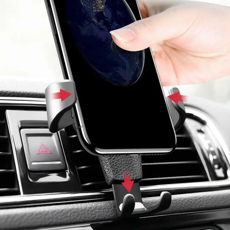 Автомобильный держатель для телефона с одной рукой, gps, аксессуары, 4-6 дюймов, экран Tabelts, PC ABS+ PC, крепкий держатель для вентиляционного отверстия