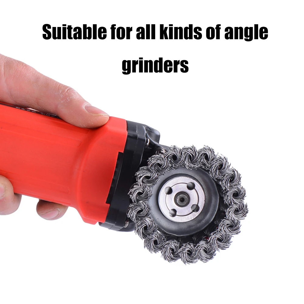 

4 шт., угловая шлифовальная машина для удаления ржавчины