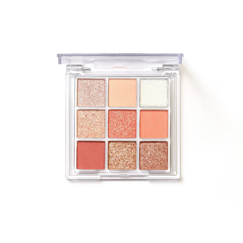 

9 Color Eye Shadow Palette Waterproof Anti-Sweat Matte Polarized Pearlescent Eye Shadow Palette Makeup Cosmetic Set