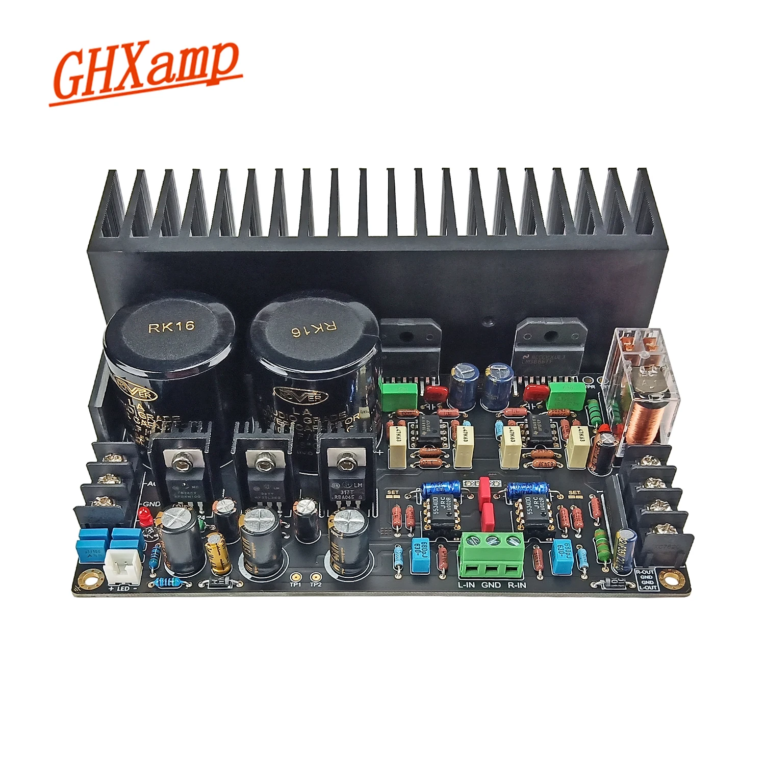 HiFi UPC2581V на полупроводниковой трубка усилитель мощности двухканальный готовый 150W