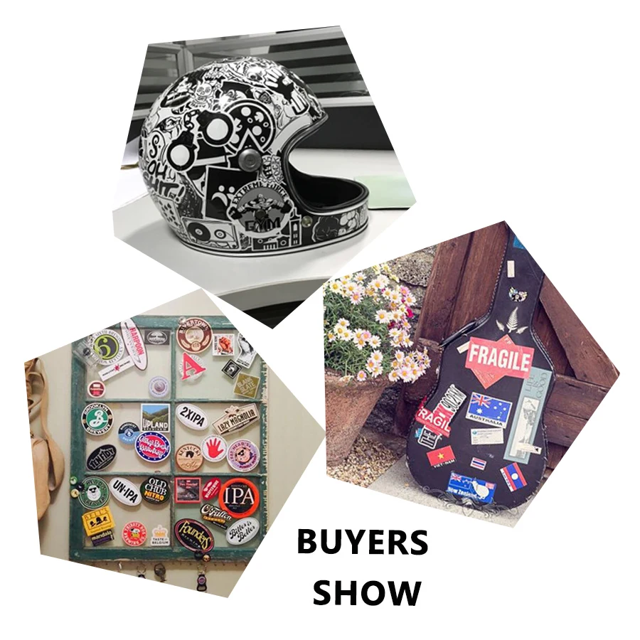 Наклейки для ноутбука скейтборда автомобиля гитары чемодана велосипеда 100 шт. -