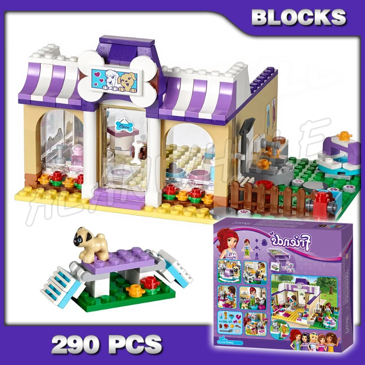 

290 шт., Детский конструктор «Друзья»