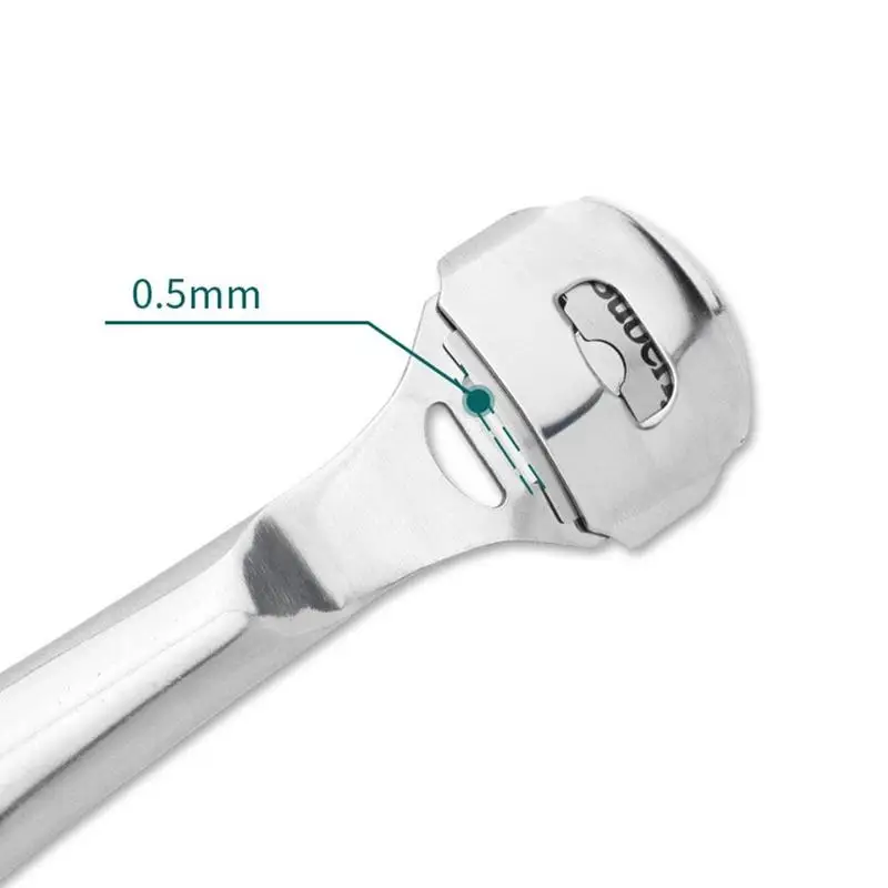

Feet Skin Cutter Cuticle Remover Shaver Professional Foot Removal Blades Tool+10 Steel Dead Care Skin Pedicure Ha N6C6