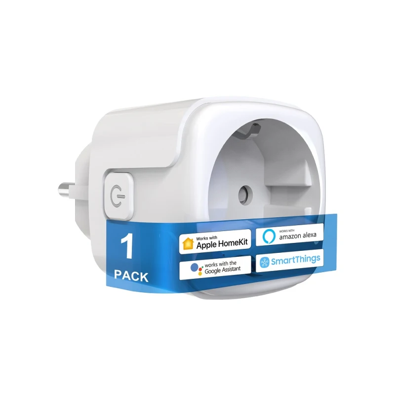 

EU 16A Adapter Smart Plug WiFi Socket for Homekit / Smart Life APP Smart Home Control