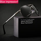 Солнцезащитные очки-авиаторы поляризационные для мужчин и женщин, винтажные солнечные аксессуары в большой оправе, в стиле ретро, 2020