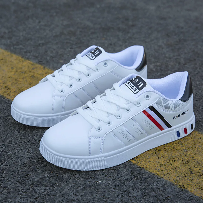 

Men's sports white shoes shoes autumn breathable wild casual shoes student men's shoes white sports shoes tide shoes