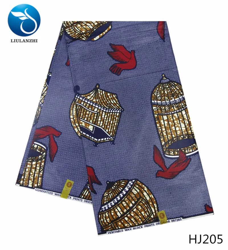 LIULANZHI Java восковая ткань новейший узор зеленая анкарская хлопок батик для