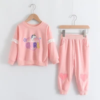 girls clothes autumn spring long sleeve shirts pants suits kids clothes boy girl clothing set childrens cotton outfits 3 7t