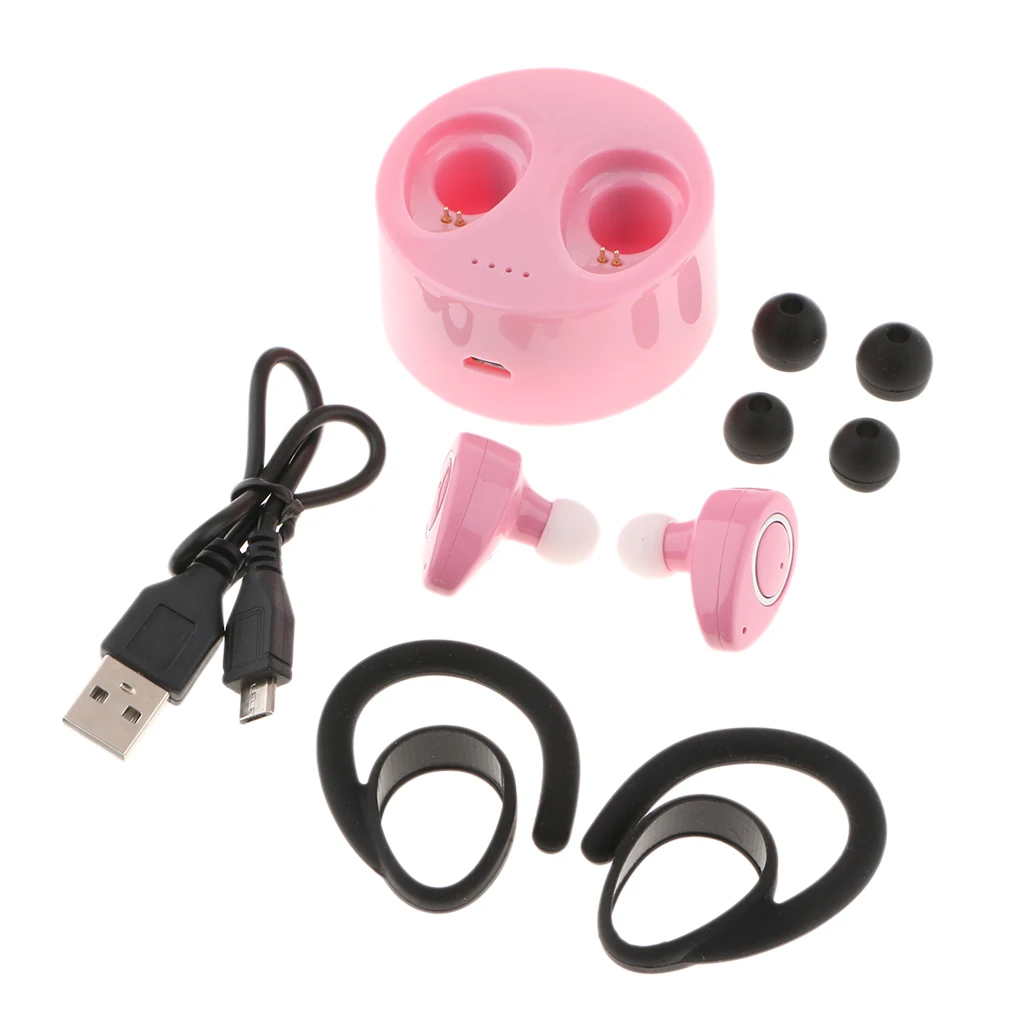 Беспроводные TWS Мини Bluetooth Близнецы стерео наушники в ухо гарнитура мини