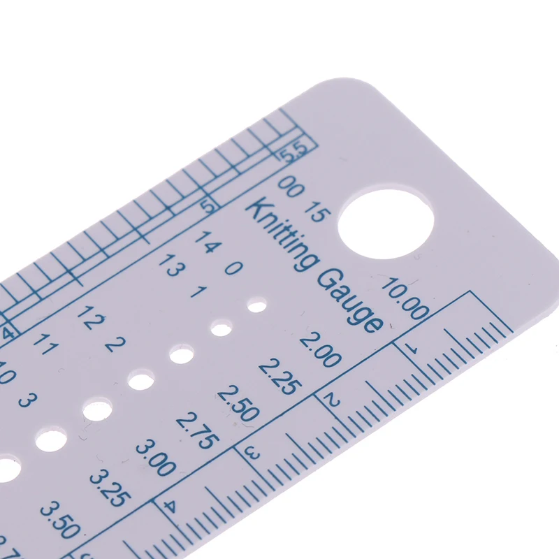 Аксессуары для вязания измеритель игл дюймовая линейка шитья инструмент
