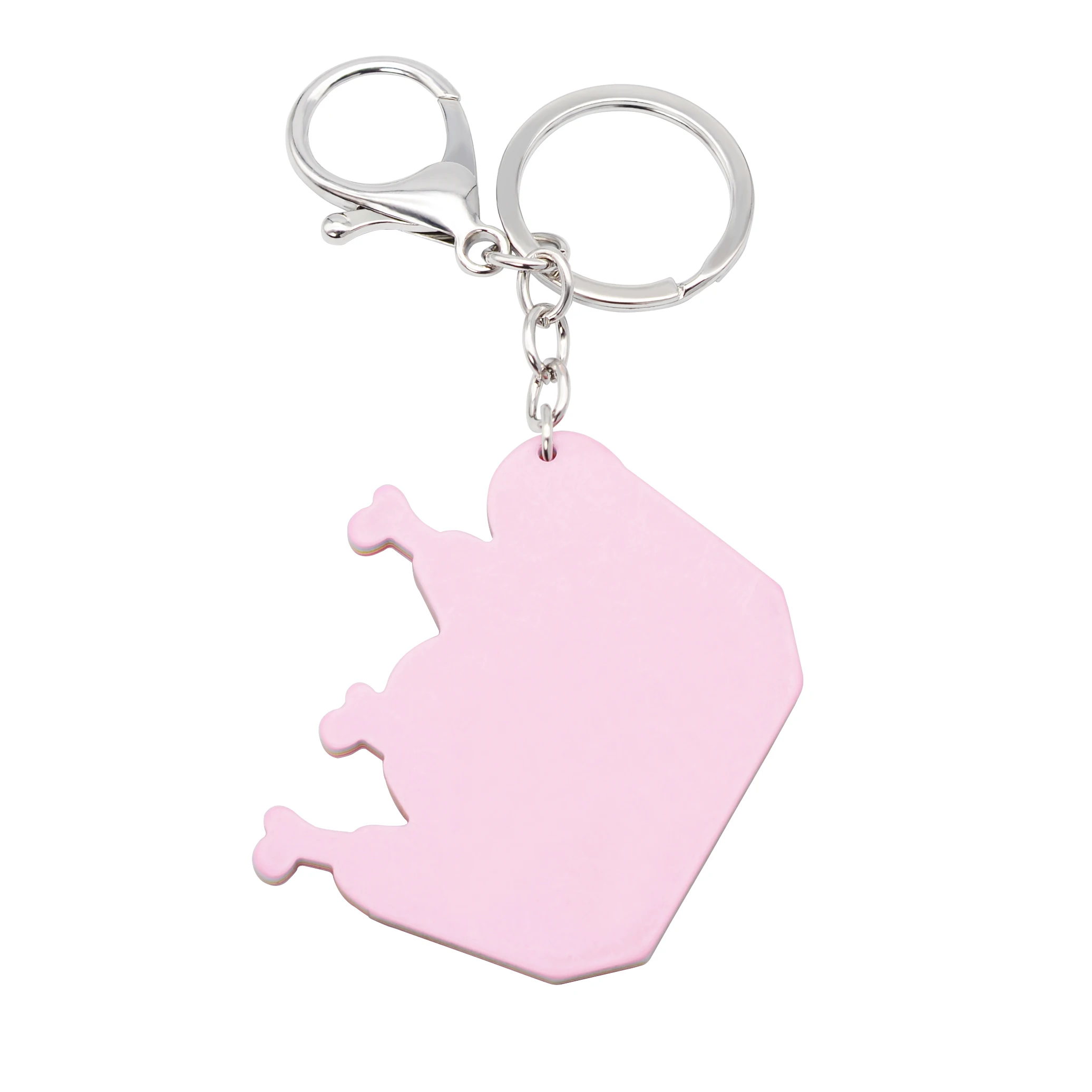 Милые Мультяшные Акриловые Брелоки для ключей 1 шт. новые с питанием ювелирные