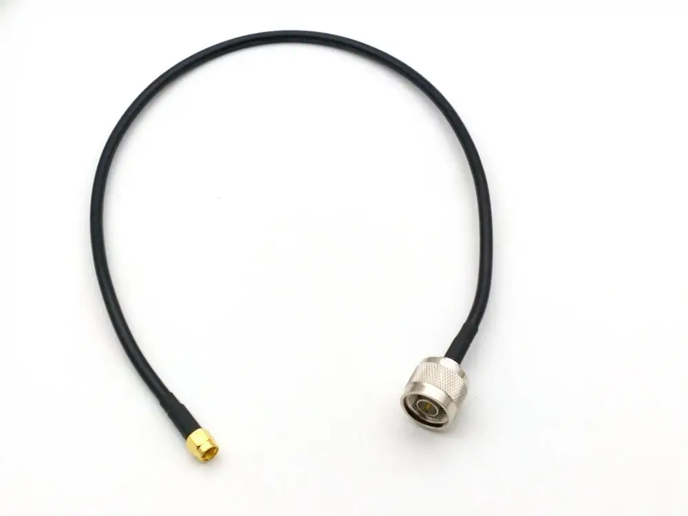 30 шт. кабель rg58 50 см conector N male и Sma female(без pin) разъем