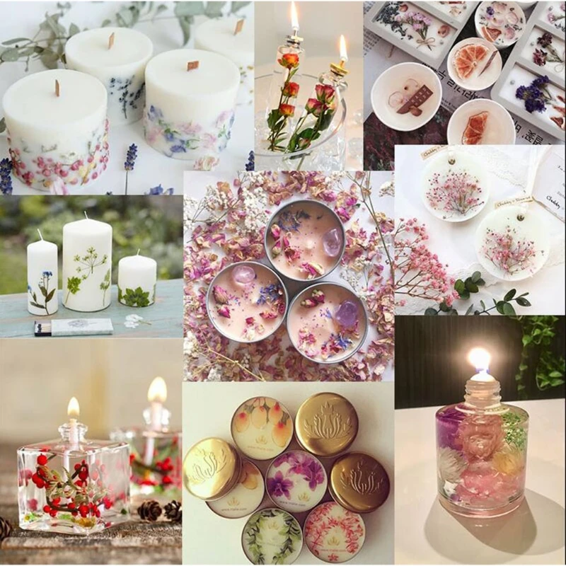 

1 Box Dried Flowers UV Resin Decorative Natural Flower Stickers 3D Dry Beauty Decal Epoxy Mold DIY Filling Making Craft Jewelry