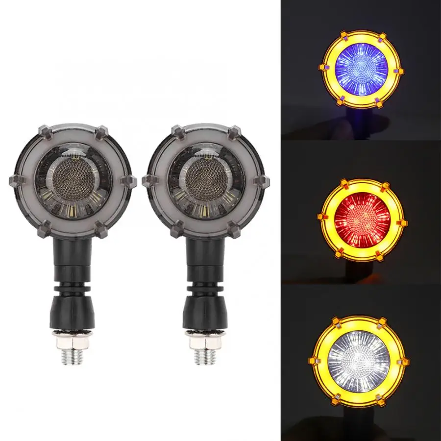 1 пара мотоцикл светодиодный указатель поворота светильник индикаторная лампа