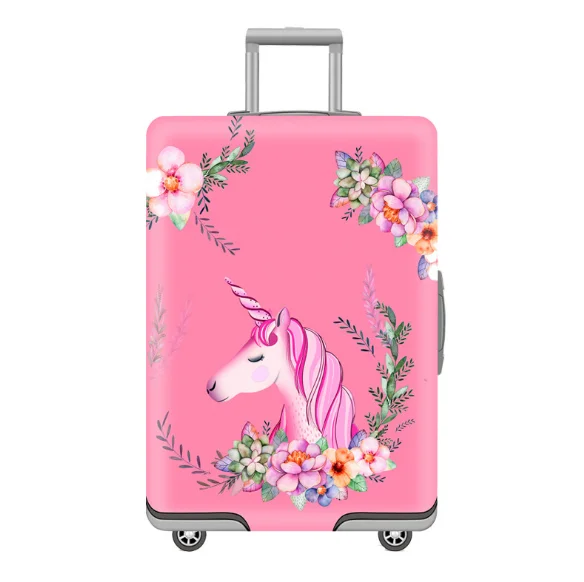 

High Quality Cartoon Suitcase Cover Travel Accessories Case Set Luggage Case Dust Cover For 18-32 Inch Trolley Suitcase Cover