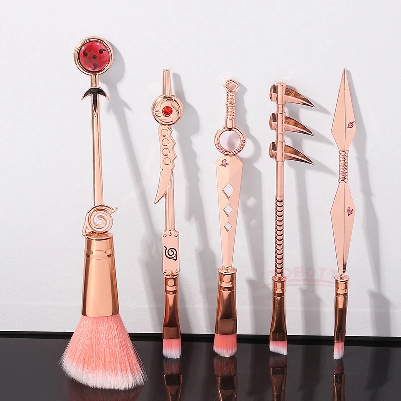 Набор кистей для макияжа в стиле аниме косплея искусственные бриллиантовые