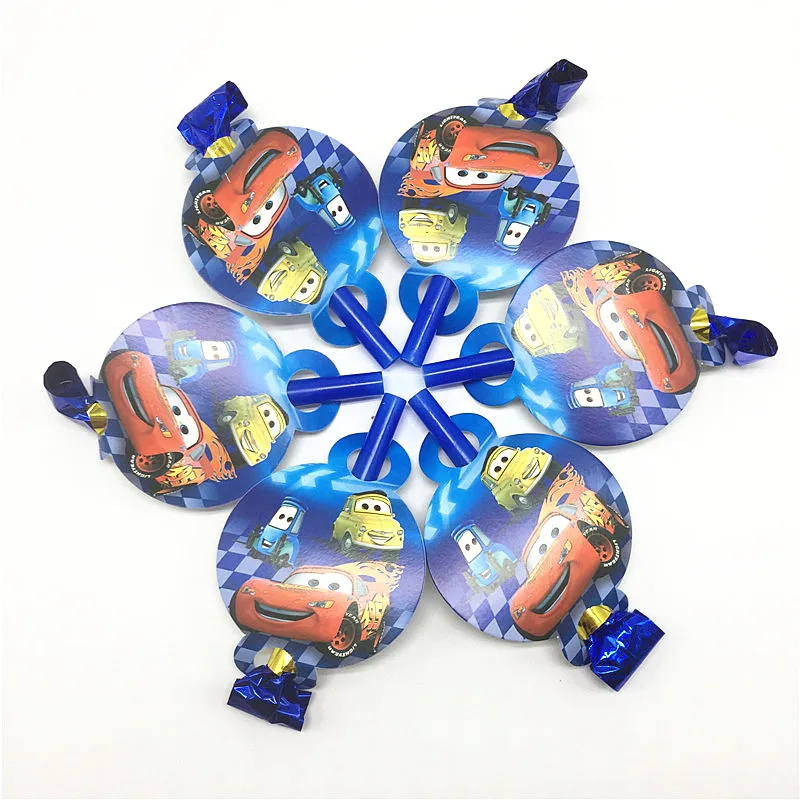 6 шт./лот Disney автомобиля разлив нефти на день рождения вечерние праздновать