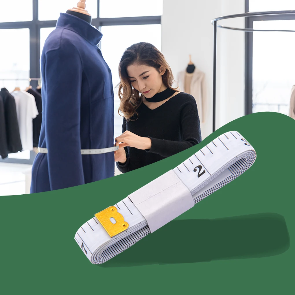 Tape PVC Flexible Tape Measure Dual-Sided Tailor Tapeline Sewing Ruler Clothes Body And Waist Measuring Tool