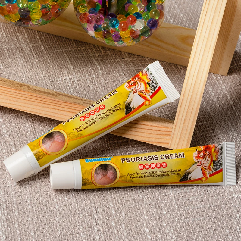 

Sumifun Tiger Balm Hot Skin Problems Treatment Eczema Psoriasis Dermatitis Ointment Herbal Antibacterial Cream Anti Fungal Care