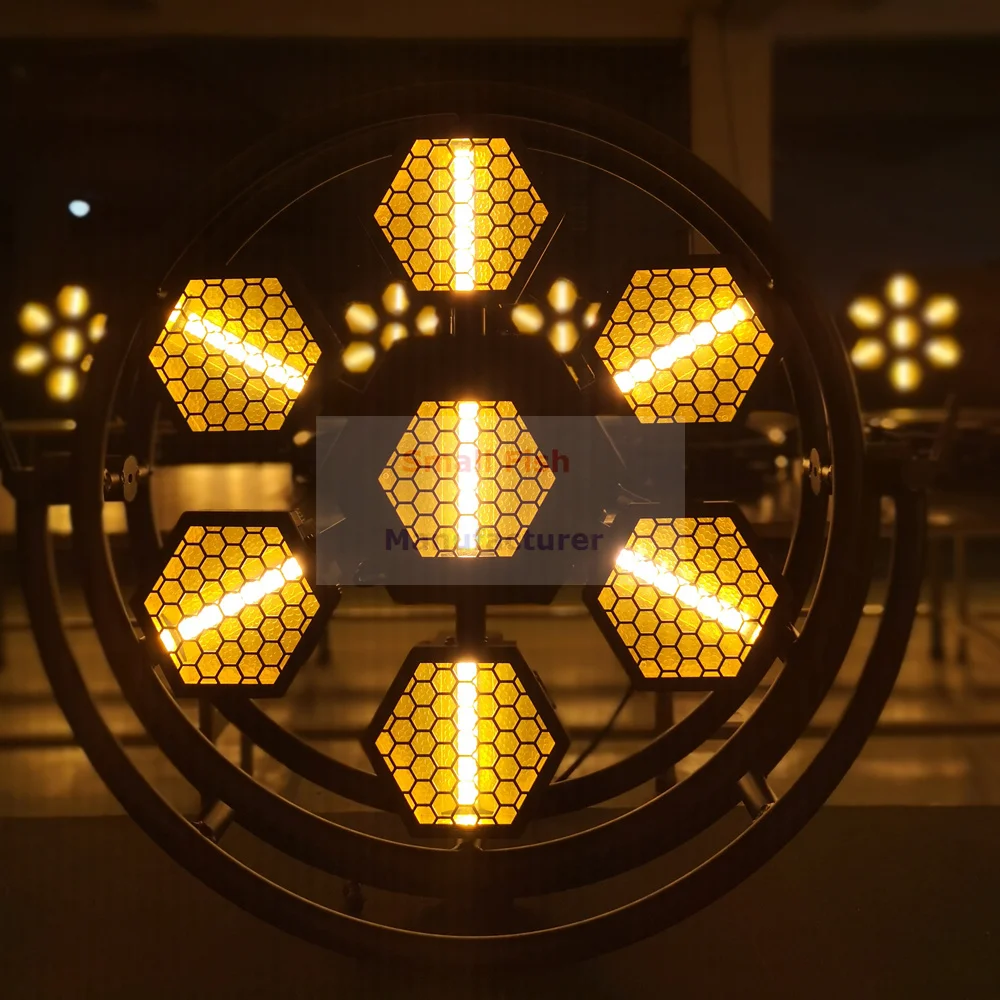 Светодиодная ретро-вссветильник 4XLot 7X60W s DMX 512 лазерный проектор сценический свет