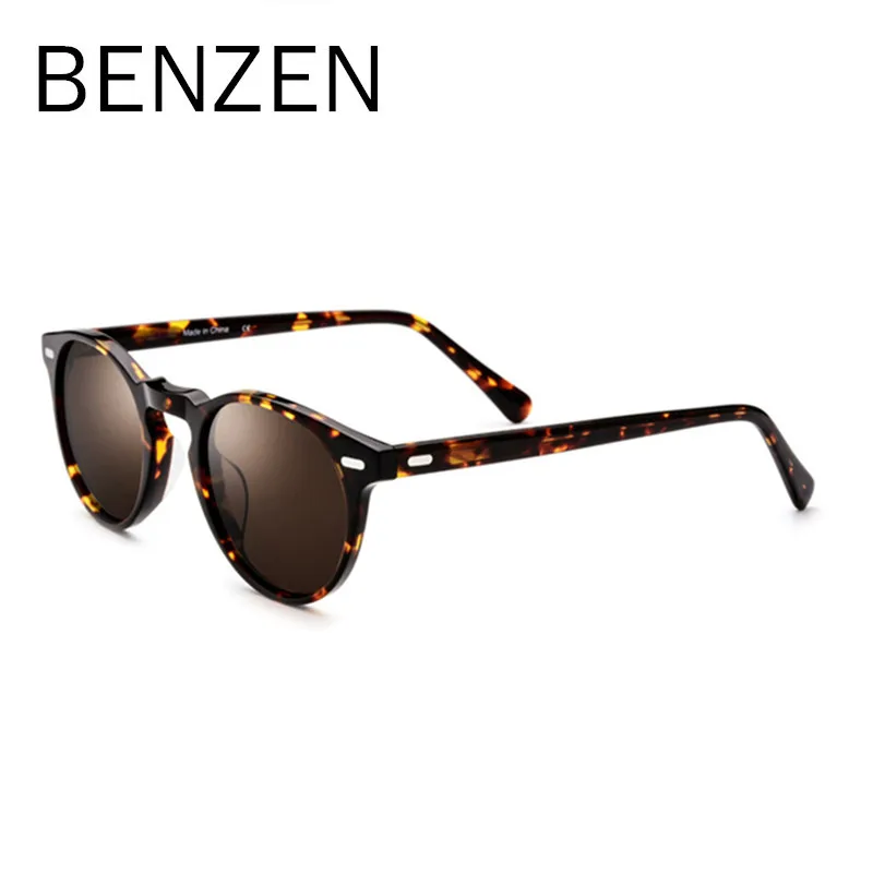 BENZEN поляризованные солнцезащитные очки ручной работы женские брендовые