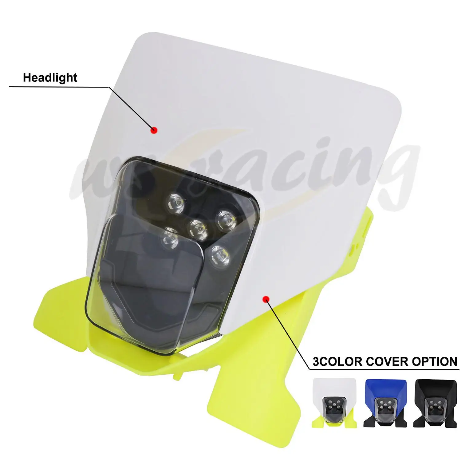 2021 Новый светодиодный налобный фонарь для мотоцикла Husqvarna FE 250 350 450 501 TE 250i 300i FE250