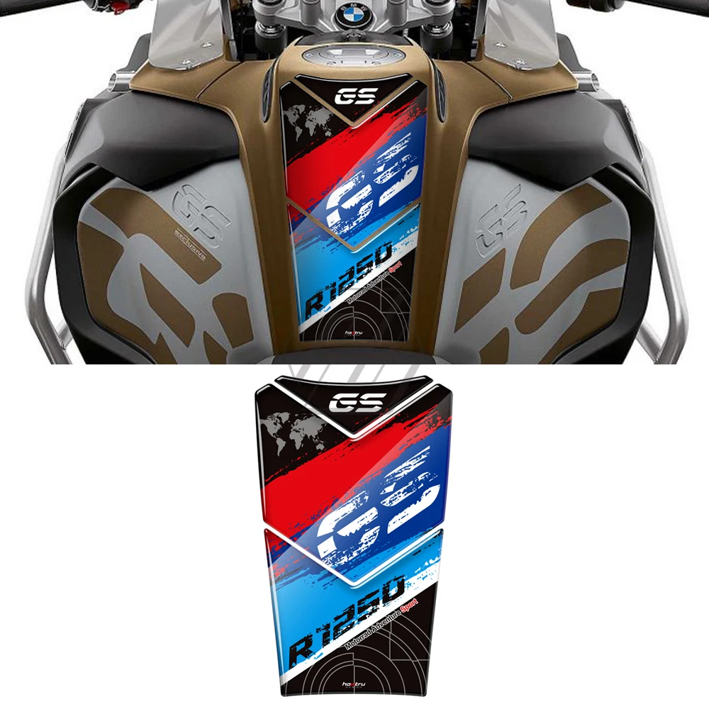 3d-наклейка R1250GS на бак приключений наклейка мотоцикл протектор коврика с газом