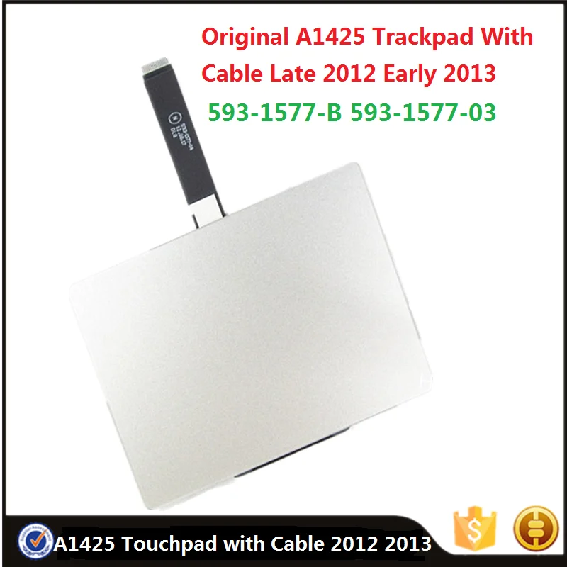 

Original Touchpad With Cable For Macbook Pro Retina 13" A1425 Late 2012 Early 2013 EMC 2557 EMC 2672 Trackpad Replacement Tested