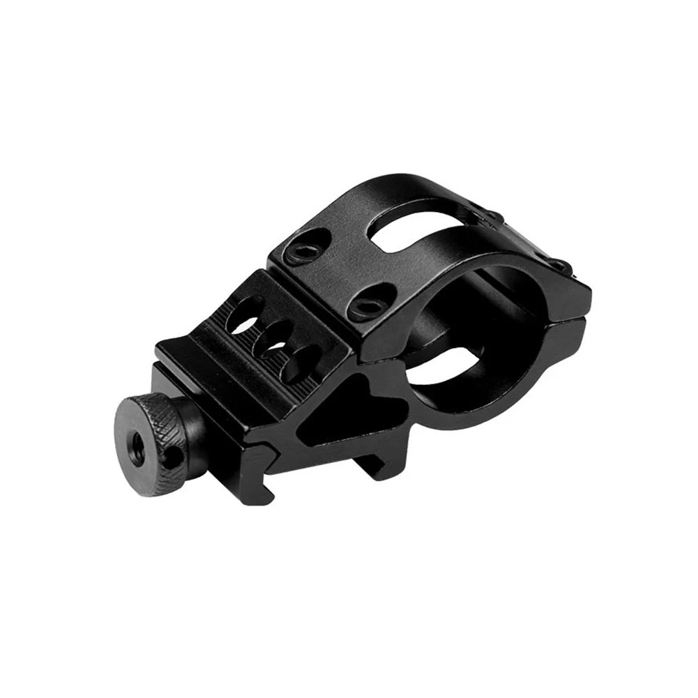 

45 Degree Offset Ring 25.4mm Flashlight Holder Mount for 20-22 mm Picatinny Weaver Rail Mount Scope Mount Hunting Accessories
