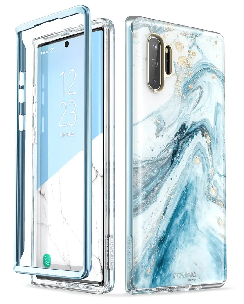 Чехол для samsung Galaxy Note 10 Plus() i-Blason Cosmo Full-блеск для тела Чехол под мрамор чехол без встроенной защитной пленки для экрана