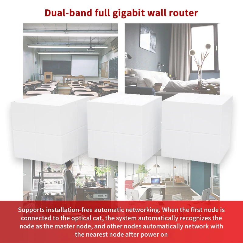 ФУР Nova GL6 Домашняя одежда из сетчатой ткани Wi Fi Беспроводной маршрутизатор