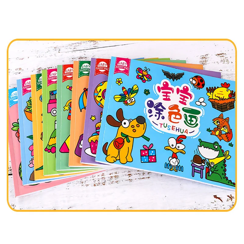 Китайская картина для детей 2-4-6 лет детские книжки рисования детское изображение