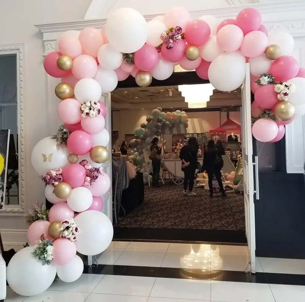 

82pcs Macaron White Pink Pastel Party Decoration Balloon For House Moving Mall Anniversary Decoration Balloons Baby Shower