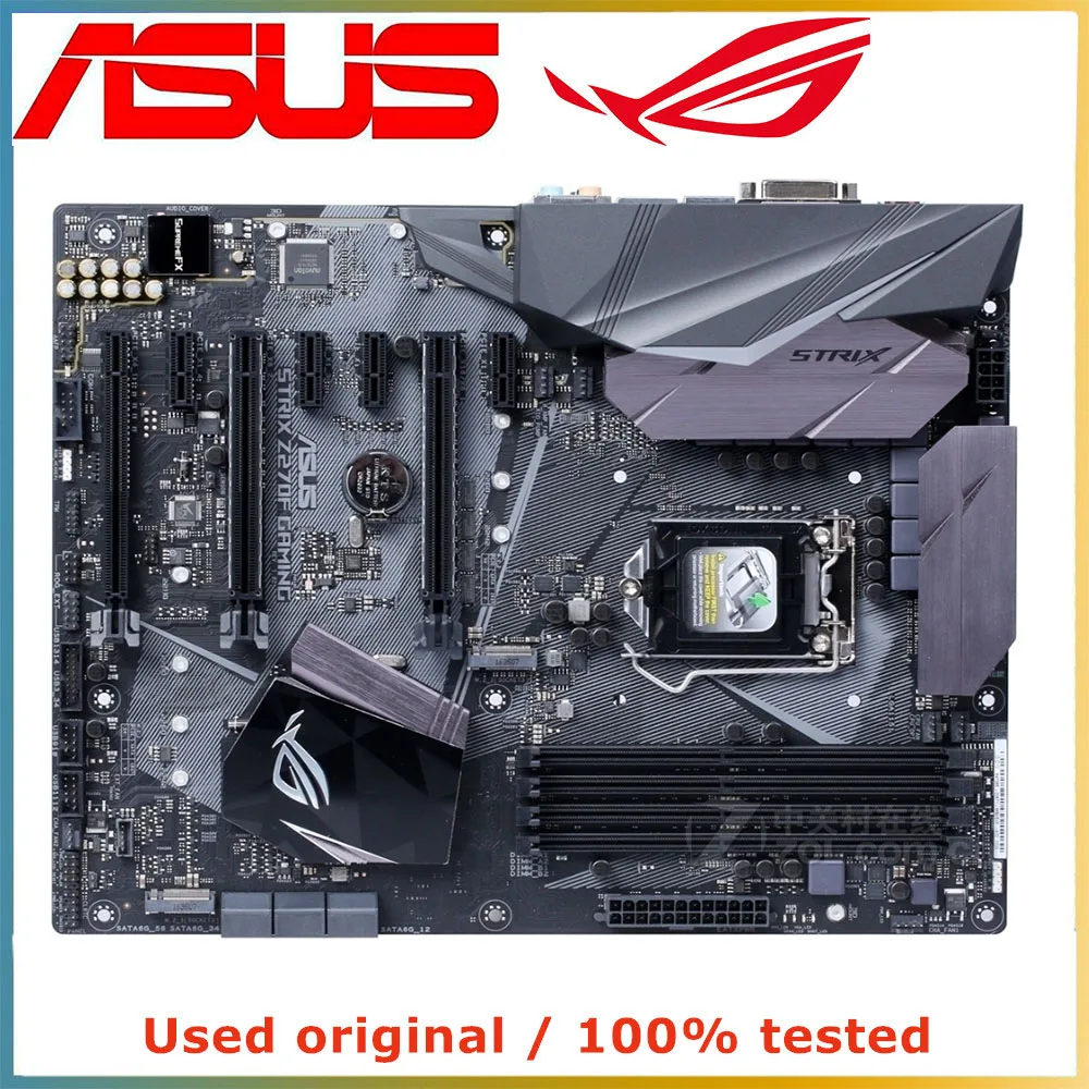 Для процессора Intel Z270 LGA 1151 для ASUS ROG STRIX Z270F игровая материнская плата компьютерная