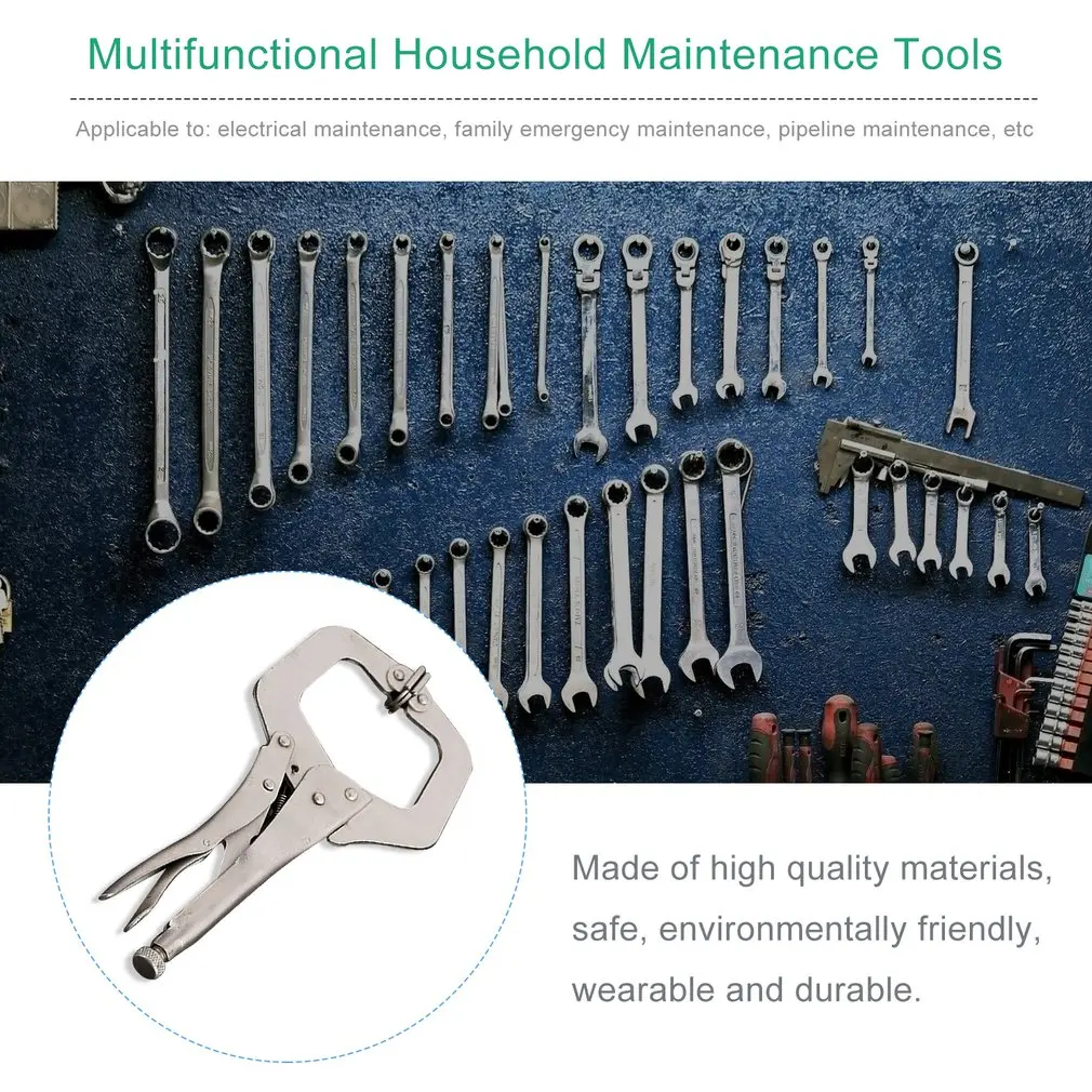 11 &quotфиксация плоскогубцы локатор C зажим сварной деревянная ручка тиски замок