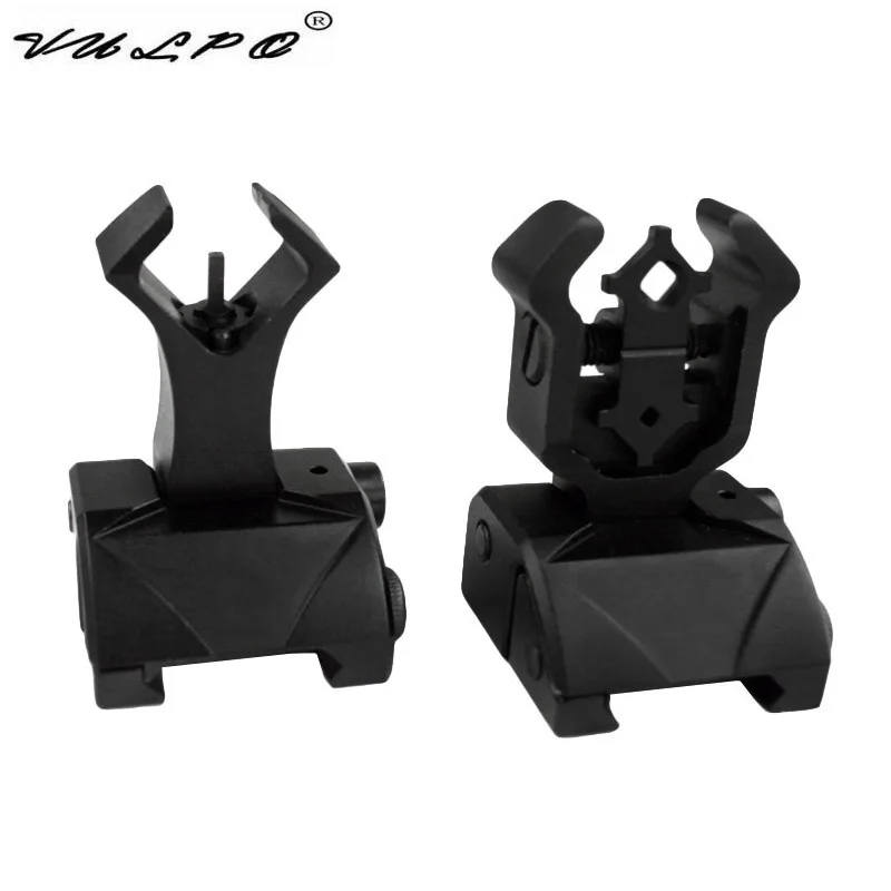 Железный раскладной прицел для передней и задней панели складной направляющей