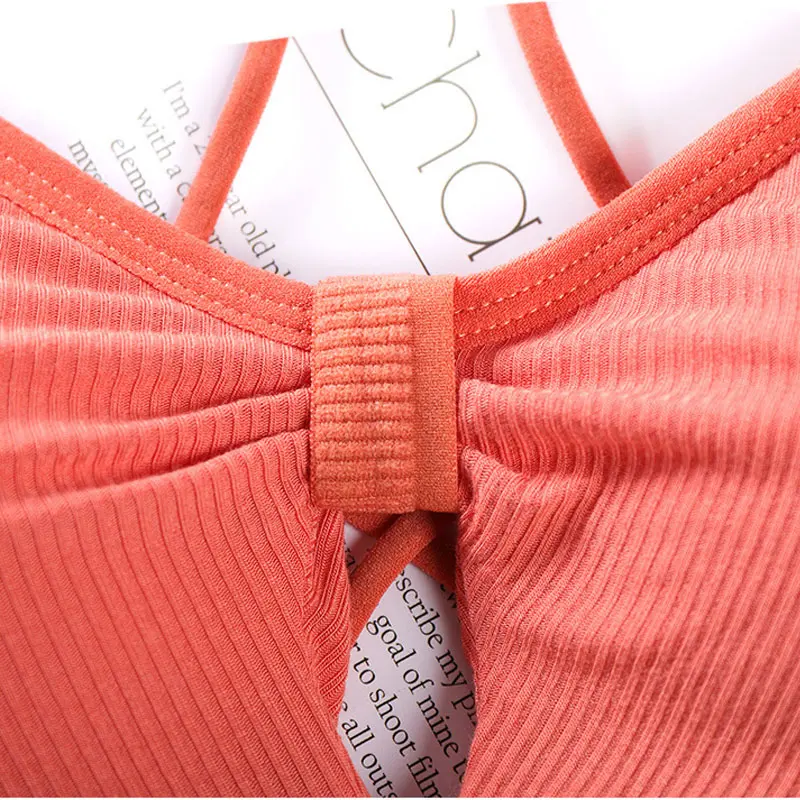 VEQKING Женские Спортивные бюстгальтеры с перекрестными лямками на спине дышащие