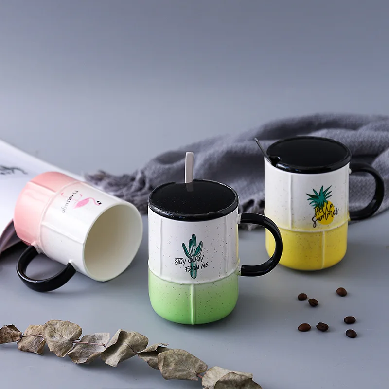 Новые INS креативные фламинго кактус ананас красивые большие постепенно